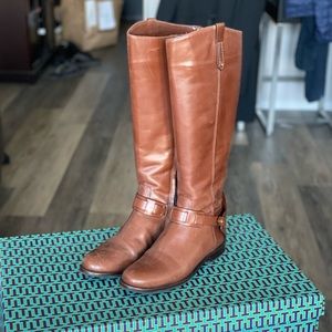 Tory Burch Colton Riding Boot sz 8.5 with box